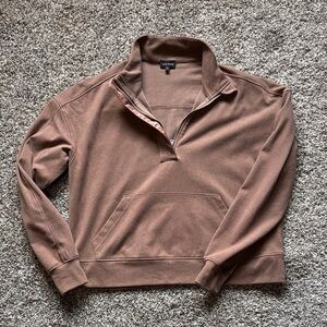 Buckle Black 1/4 zip Womens pullover